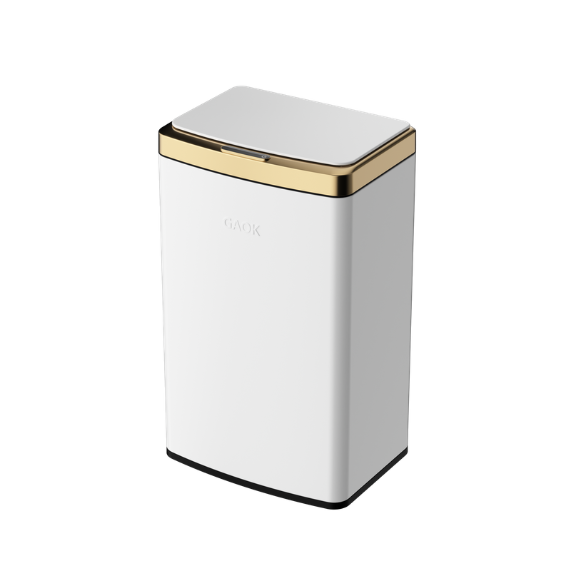 15L New stainless steel intelligent garbage bin Induction Smart Trash Can With Sensor launched for adult garbage bin