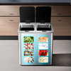 Hot sales Classical hits Sensor trash trash can intelligent smart waste bin soft close Bin Induction Stainless Steel trash can