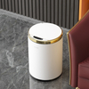 Hot Smart Sensor Trash Can Touchless Automatic Pet-Proof Water-Proof Waste basket for Bedroom silent stainless steel trash can