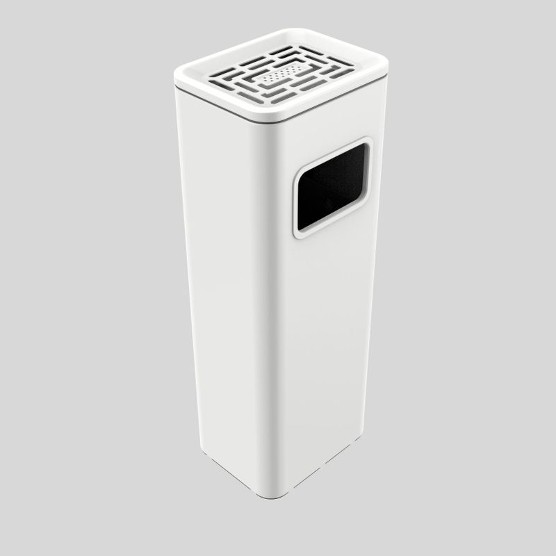 stainless steel trash can Ashtray Commercial Hall Hotel Corridor Smoke Extinguishing Elevator Mouth Ashtray Vertical Indoor 灭烟款8808-20L