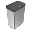 30/40/45/60L garbage bin for wholesales vacuum formed made in China metal press type garbage can stainless steel trash can