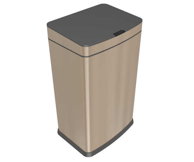 Factory price 15L New Rectangular Stainless Steel Smart Bin Auto Sensor Garbage Recycle Household Office kitchen dustbin