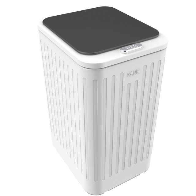 Factory direct sales of small capacity uncovered trash cans, desk office desks, trash cans stainless steel trash can 5508Y