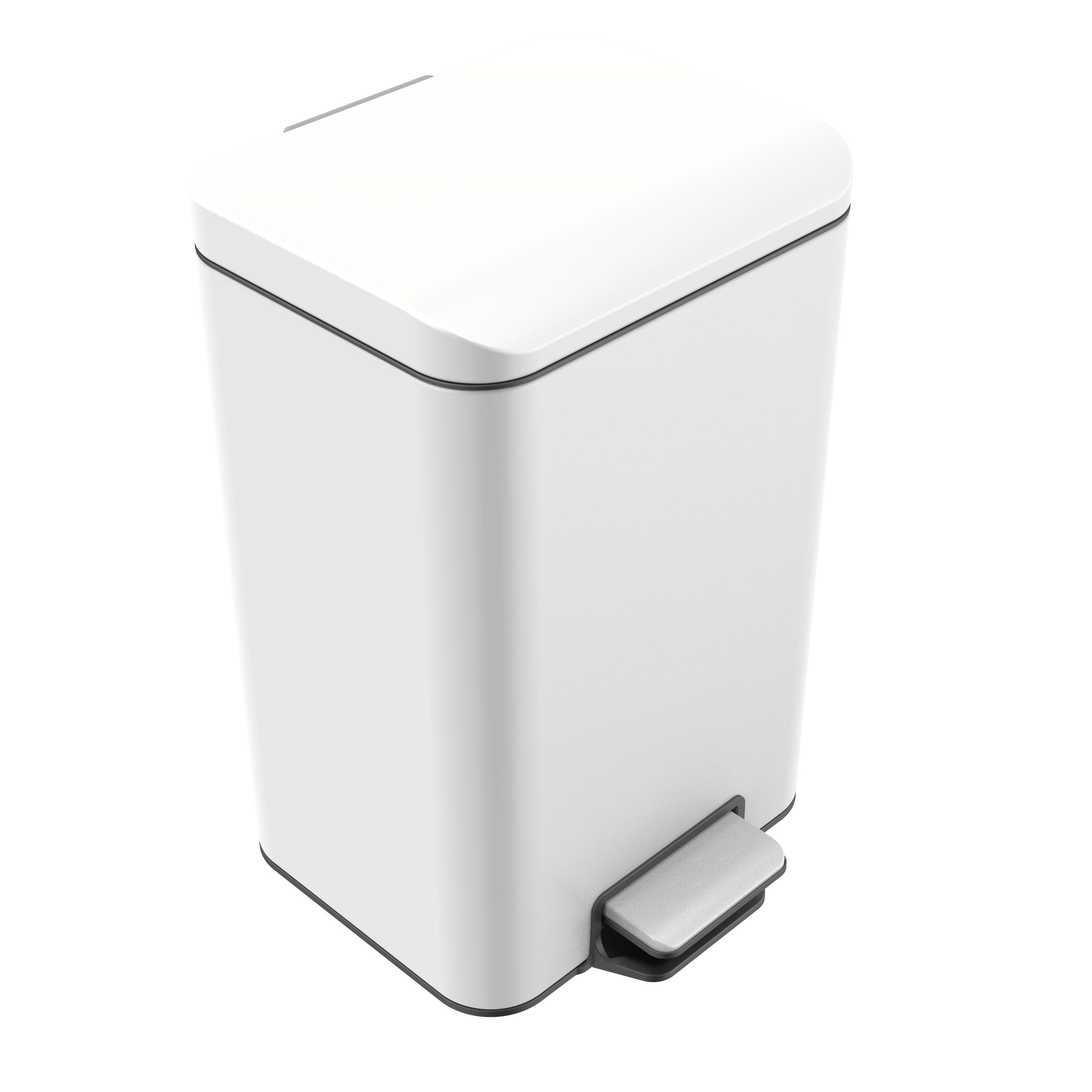 2024 high quality Classic household kitchen waste sorting bin Foot-operated bins smart stainless steel trash can