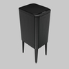 garbage bin for wholesales vacuum formed trash can/trash made in China metal press type garbage can stainless steel trash can