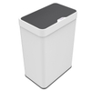 30/40/45/60L garbage bin for wholesales vacuum formed made in China metal press type garbage can stainless steel trash can