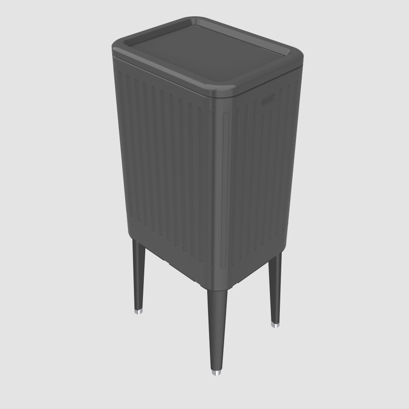 6/9/12L Classic best-selling style swing lid trash can Women's sanitary napkins trash can