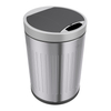 Hot sales 6L Automatic Household Round effective sealing touchless infrared sensor Oval Intelligent stainless steel trash can