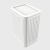 Chinese factory 9L Stainless Steel Shake the lid recycling bin/ trash cans of iron made in China garbage can