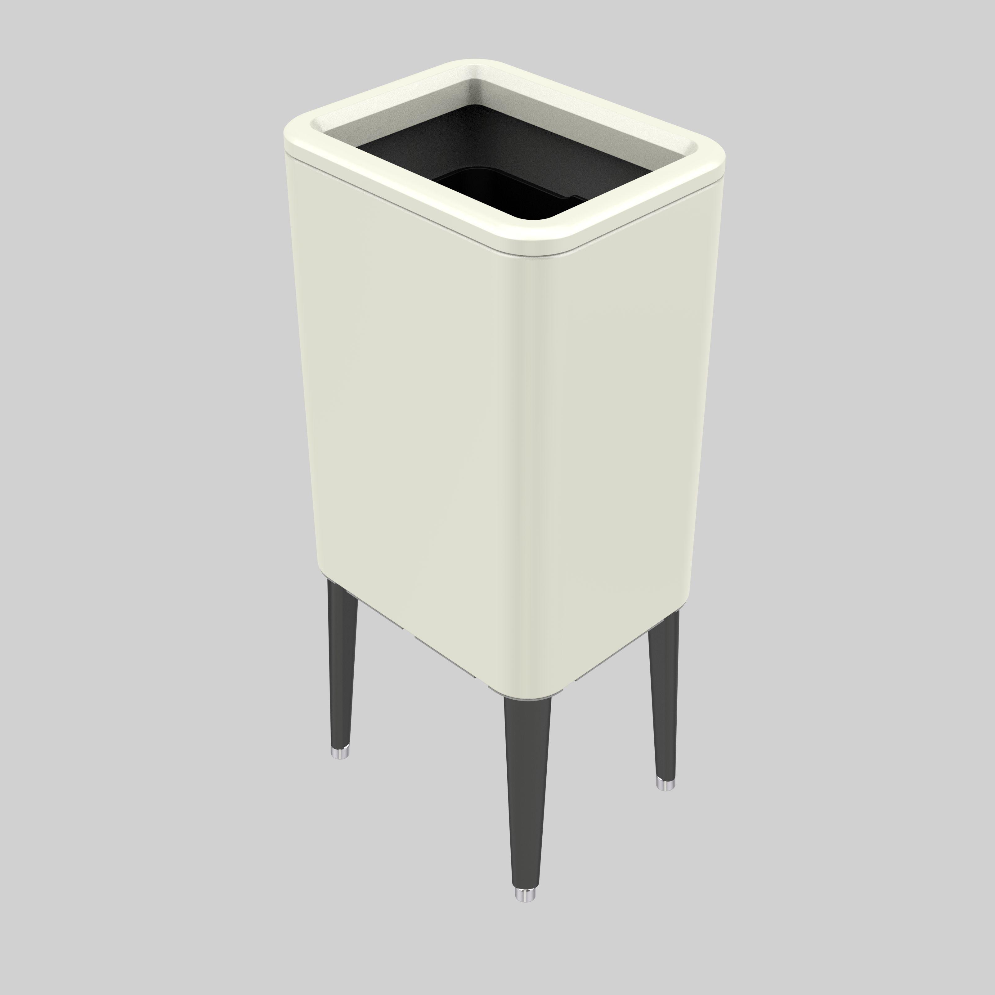 garbage bin for wholesales vacuum formed trash can/trash made in China metal press type garbage can