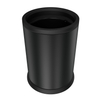 wholesale Standard size indoor stainless steel trash can receptacles/Organizing CE-certified industrial waste 12 litter bins