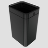 15/20/25/30/35L Lidless Luxury Garbage Bin Kitchen Garbage Adult Tissue Garbage Bin stainless steel trash can