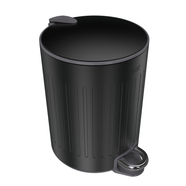 Eco Home Custom Modern Durable Outdoor Plastic Trash Waste Bin Dustbin Waste Container Square Plastic Cover Top Style Storage