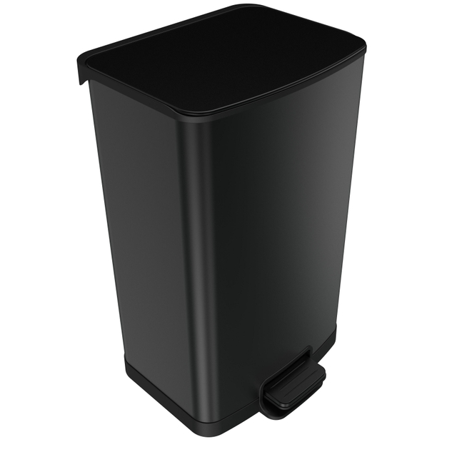 15L/20L Factory direct sales foot operated trash cans steel pedal trash can kitchen waste bin stainless steel trash can