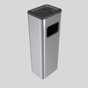 stainless steel trash can Ashtray Commercial Hall Hotel Corridor Smoke Extinguishing Elevator Mouth Ashtray Vertical Indoor 灭烟款8808-20L