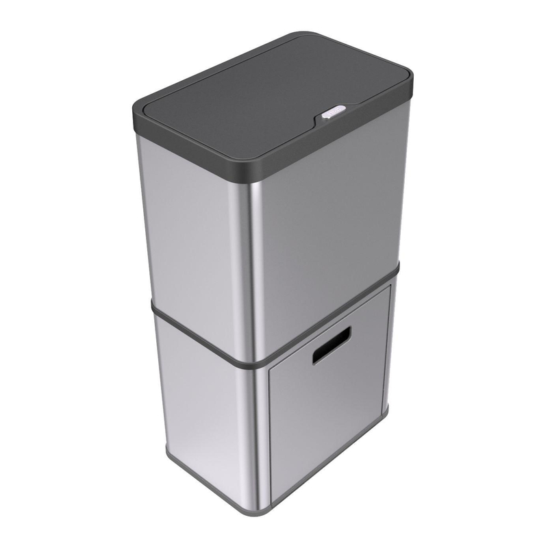 Factory direct sales of small capacity uncovered trash cans, desk office desks, trash cans stainless steel trash can 5538M