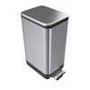 OEM & ODM customized design colored high-quality stain steel trash bins/ stainless steel trash can pedal dustbin/waste bins