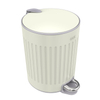 Eco Home Custom Modern Durable Outdoor Plastic Trash Waste Bin Dustbin Waste Container Square Plastic Cover Top Style Storage
