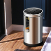 High Quality 6L Full Touchless Can battery kitchen rubbish With Manufacturer induction Smart stainless steel trash can