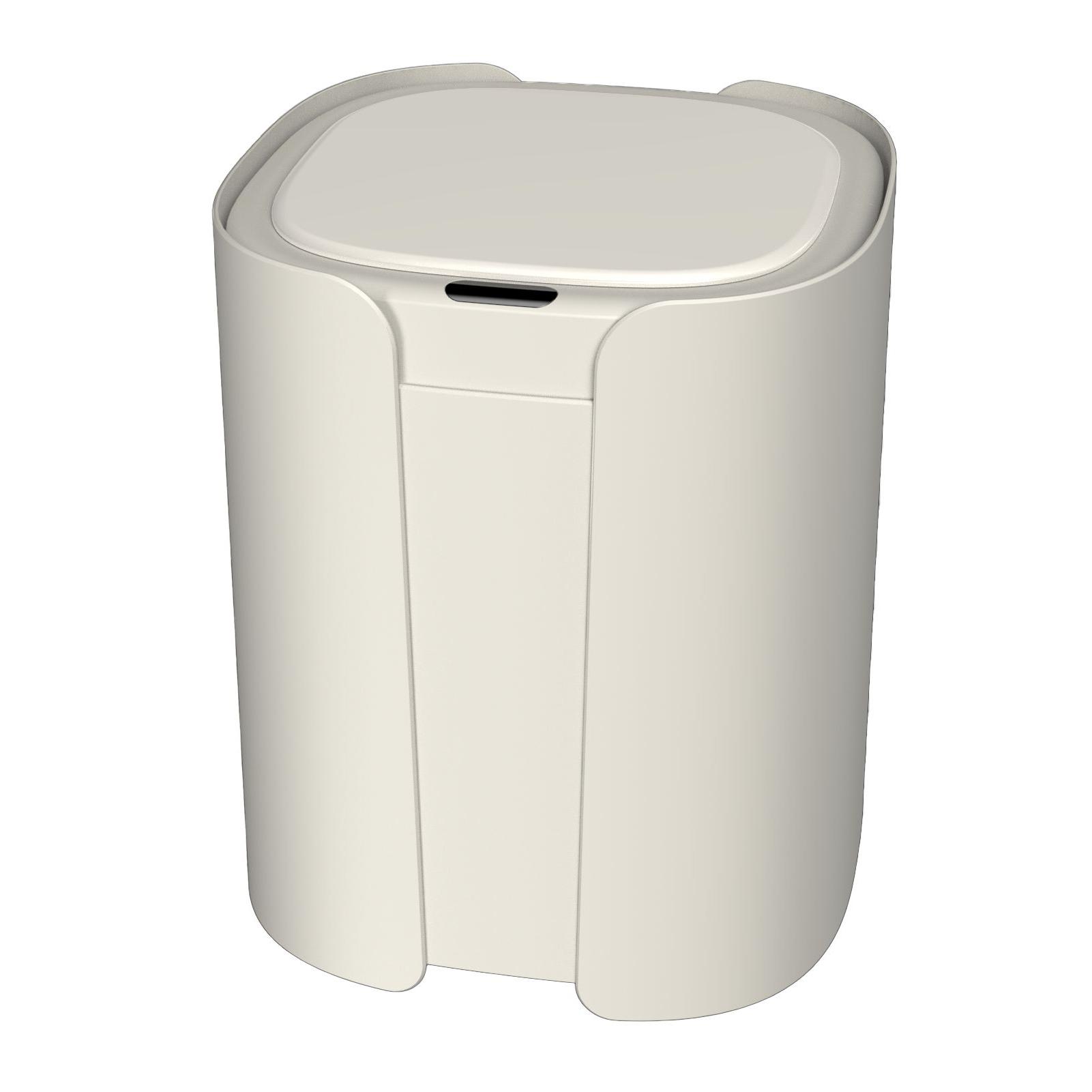 2024 Newest Automatic Trash Can with Lid Bathroom Touchless 10L Smart Motion plastic Sensor Trash Can