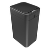 11L/15L/19L bin CE certificate waste bin/Wholesale commercial food advertising machine bullet bucket open lid stainless steel trash can