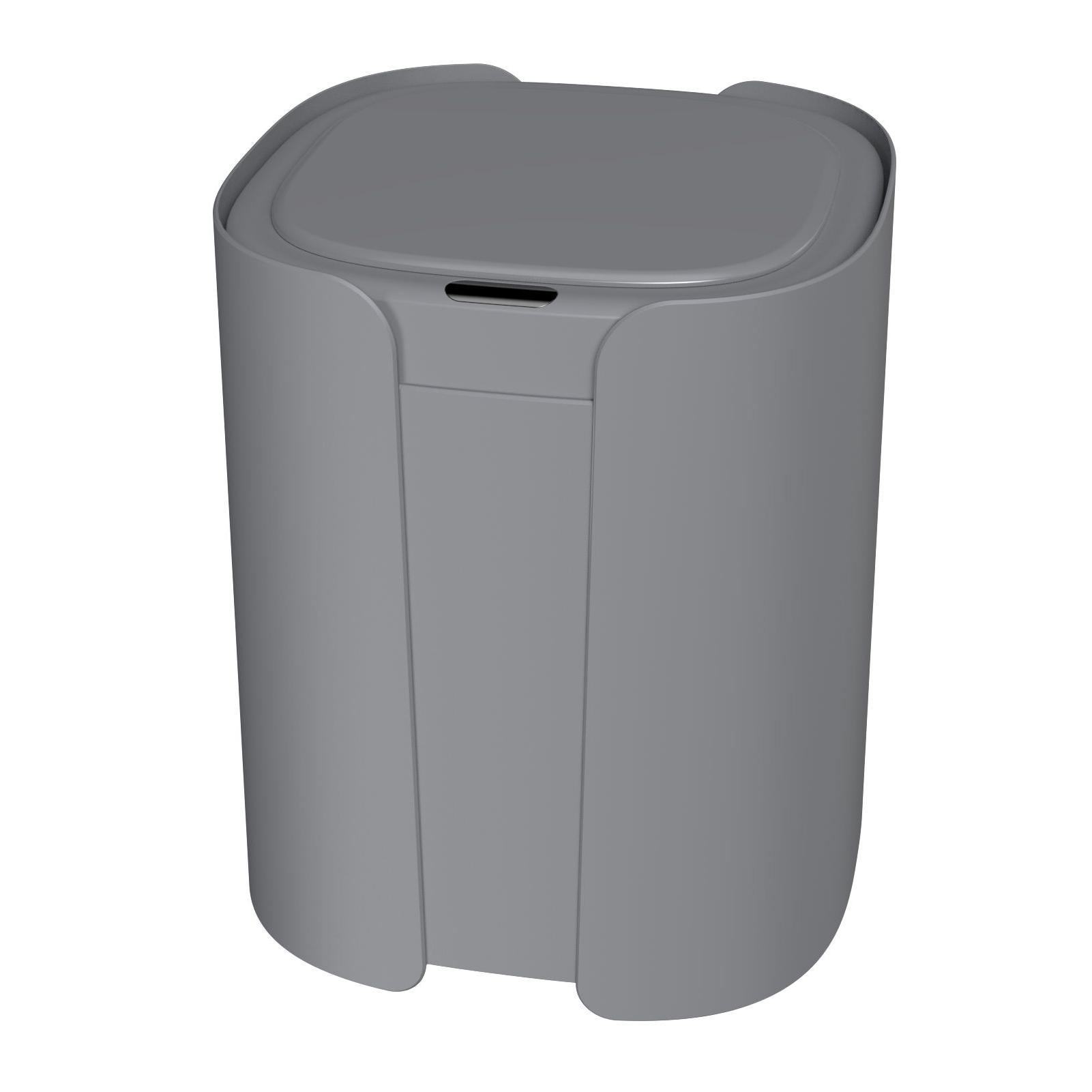 2024 Newest Automatic Trash Can with Lid Bathroom Touchless 10L Smart Motion plastic Sensor Trash Can