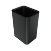 Recyclable Bin Stainless Steel 8L Silver Style Storage Packing Color Bucket Feature Eco Material