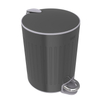 Eco Home Custom Modern Durable Outdoor Plastic Trash Waste Bin Dustbin Waste Container Square Plastic Cover Top Style Storage