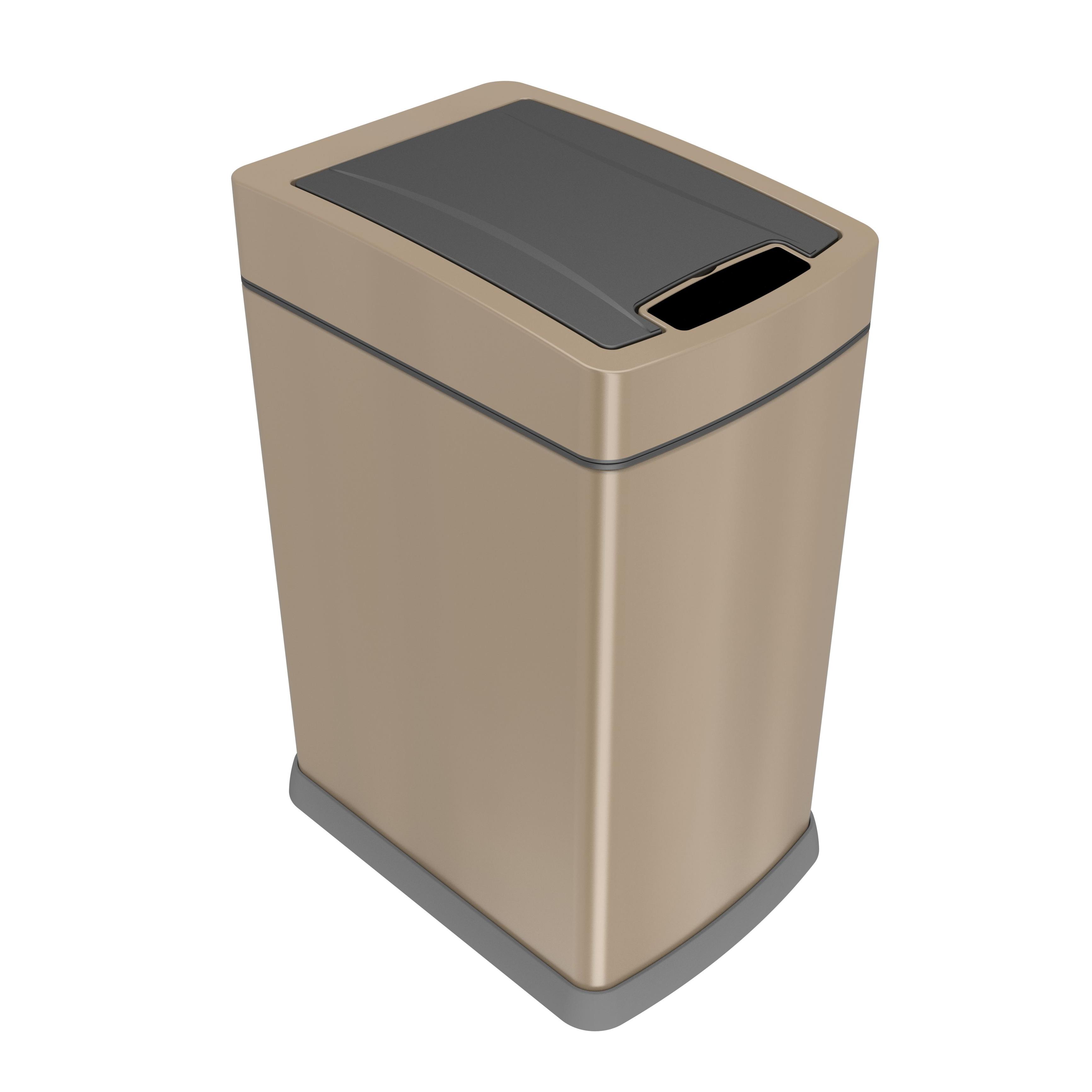 Factory Export High Standard Stainless Steel Intelligent Trash Bin Automatic Garbage Bin