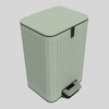 Eco Home Custom Modern Durable Outdoor Trash Waste Bin Dustbin Waste Container Storage stainless steel trash can