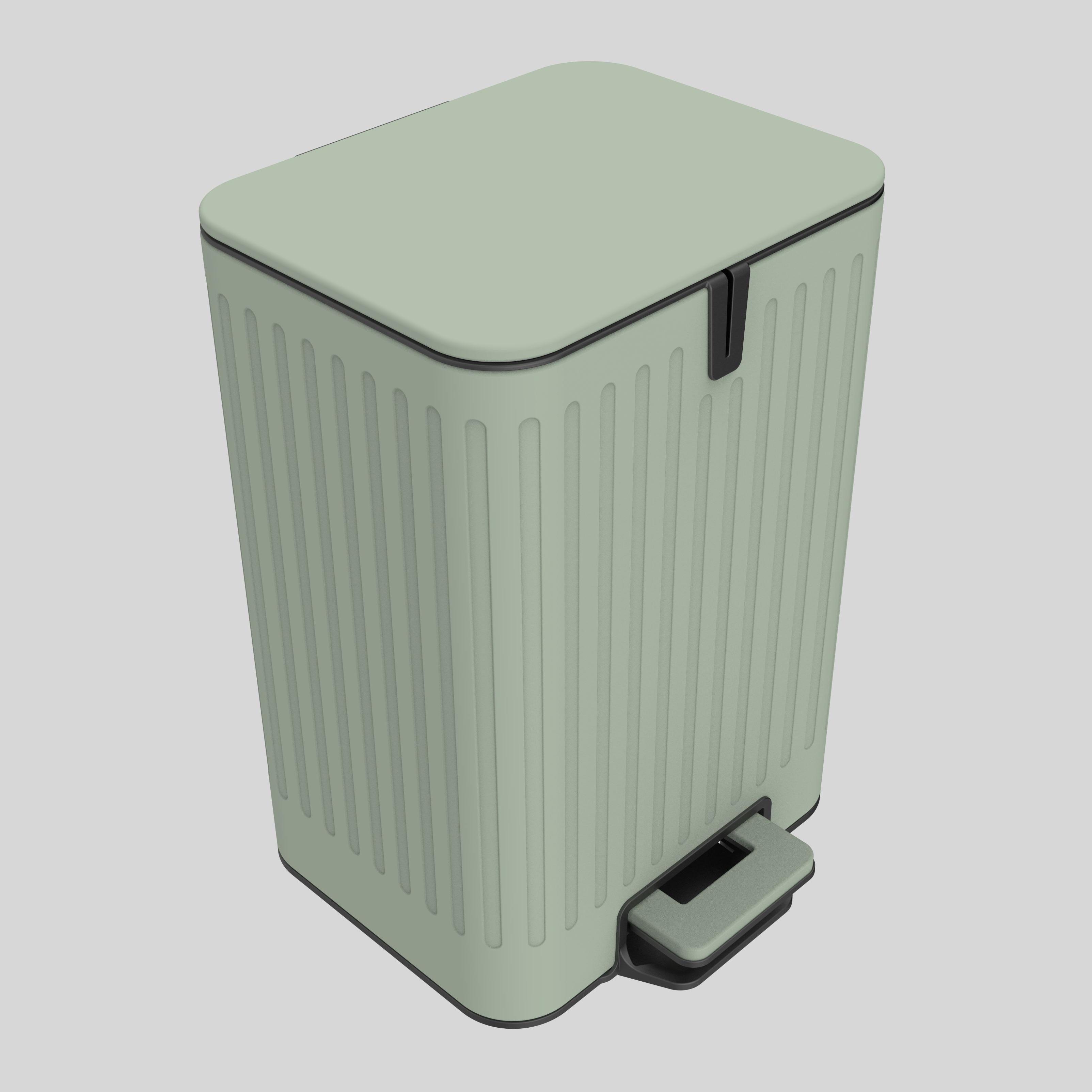 Eco Home Custom Modern Durable Outdoor Trash Waste Bin Dustbin Waste Container Storage stainless steel trash can