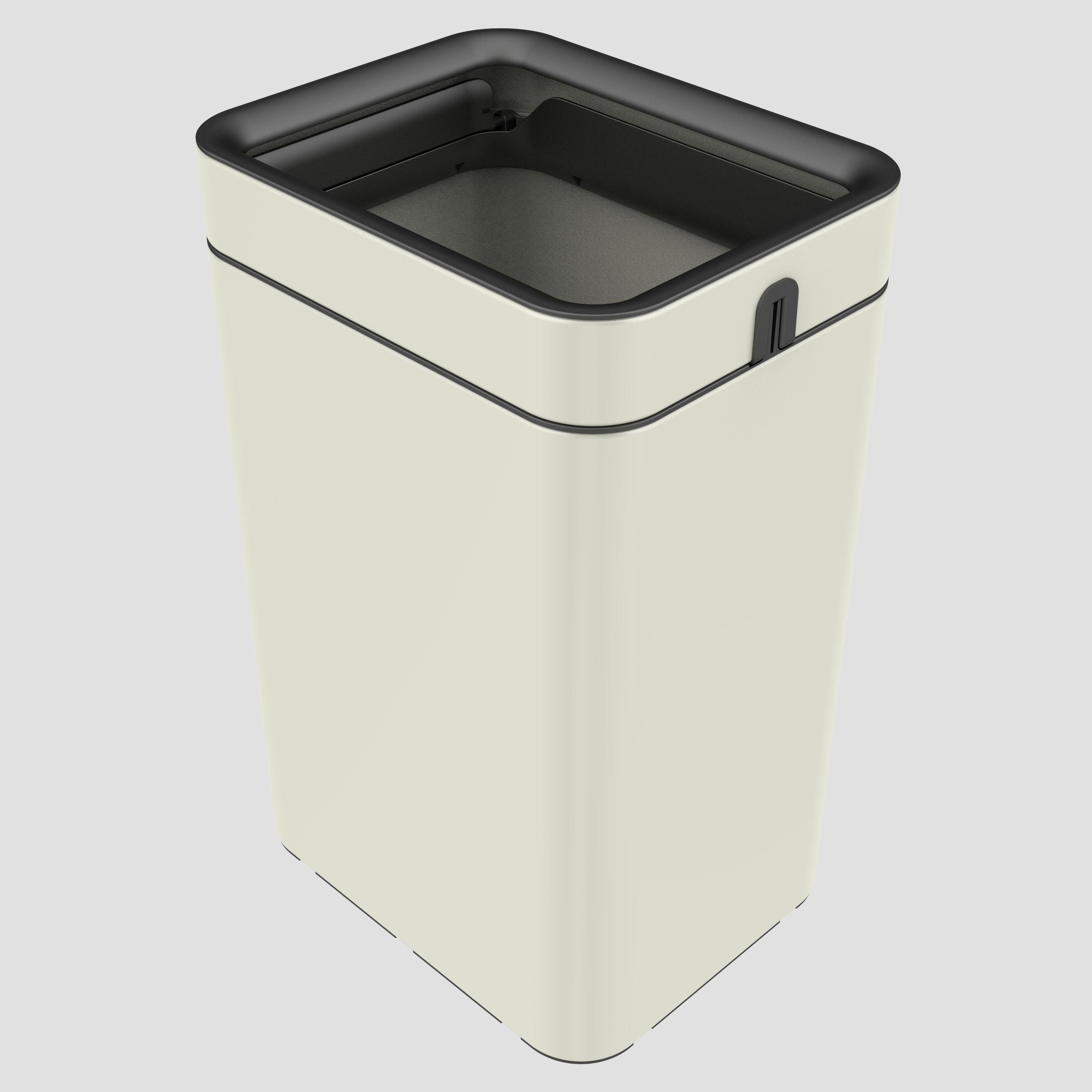 11/15/19L Lidless Luxury Garbage Bin Kitchen Garbage Adult Tissue Garbage Bin stainless steel trash can