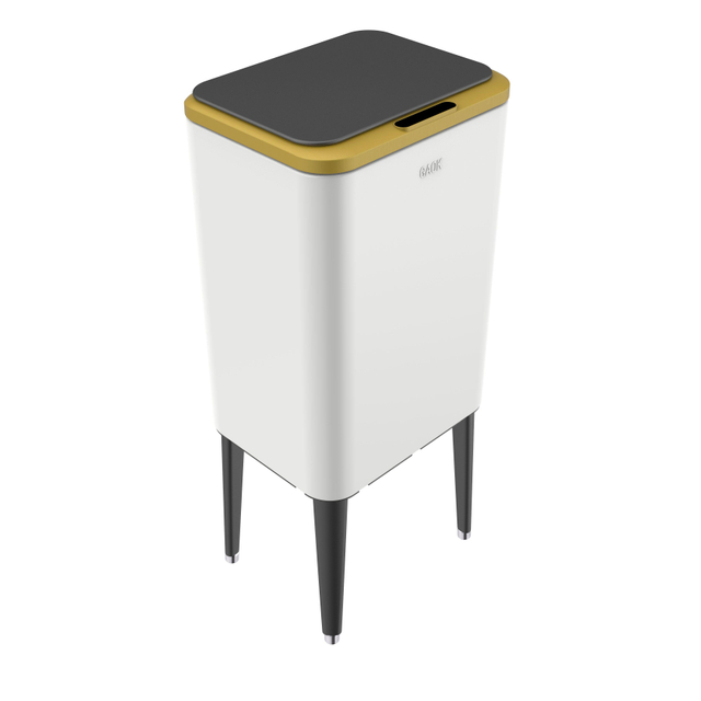 Rectangle Intelligent Trash Can Sensor Electric Self Sealing Motion Garbage Smart Touchless Dustbin Automatic Bin