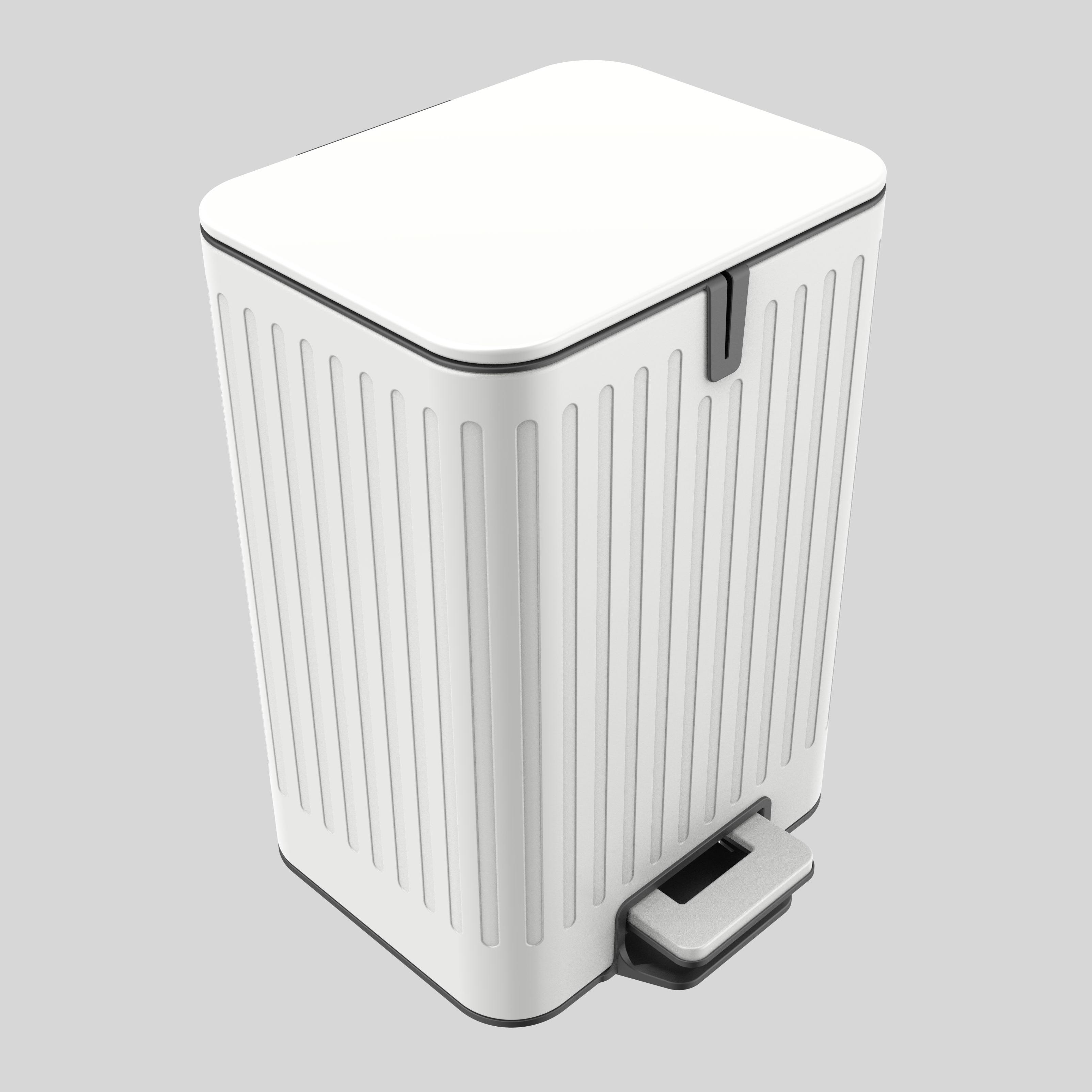 Eco Home Custom Modern Durable Outdoor Trash Waste Bin Dustbin Waste Container Storage stainless steel trash can