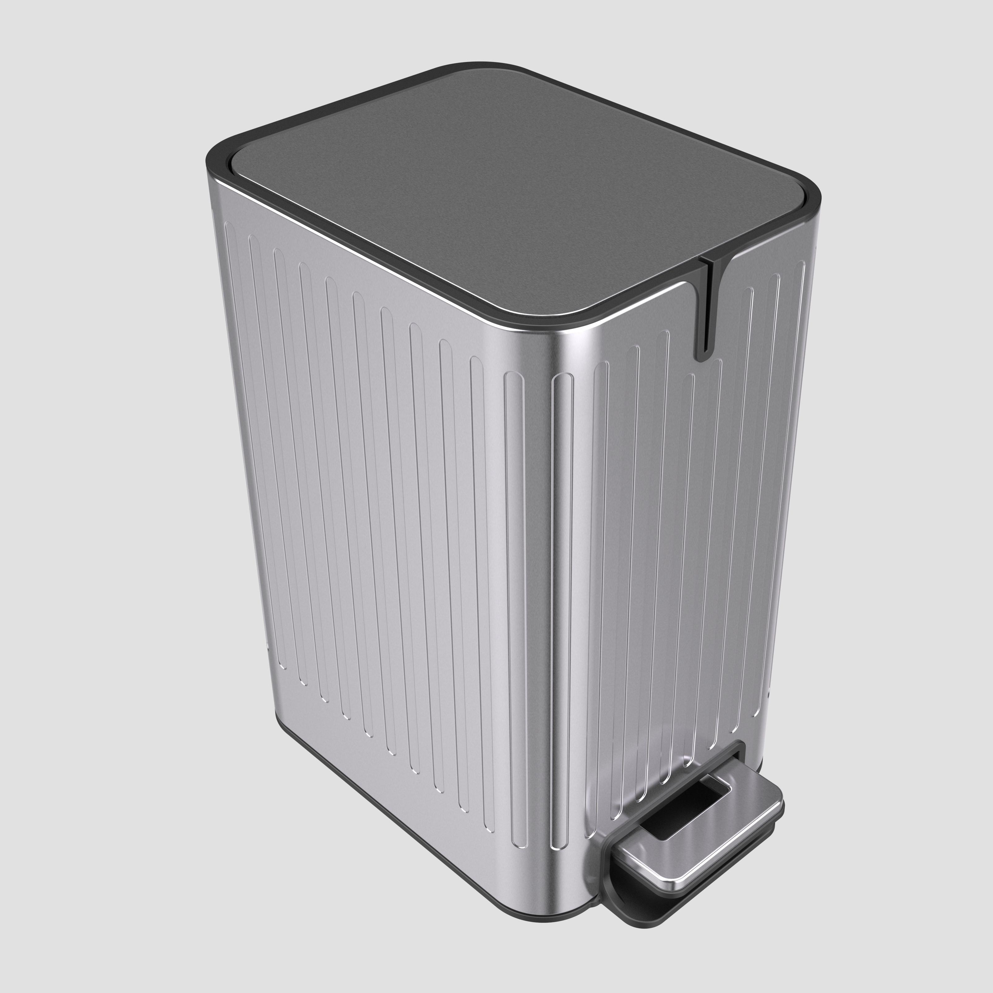 Good Quality Diaper Bin Metal Waste Kitchen Bathroom Commercial Hotel Pedal stainless steel trash can