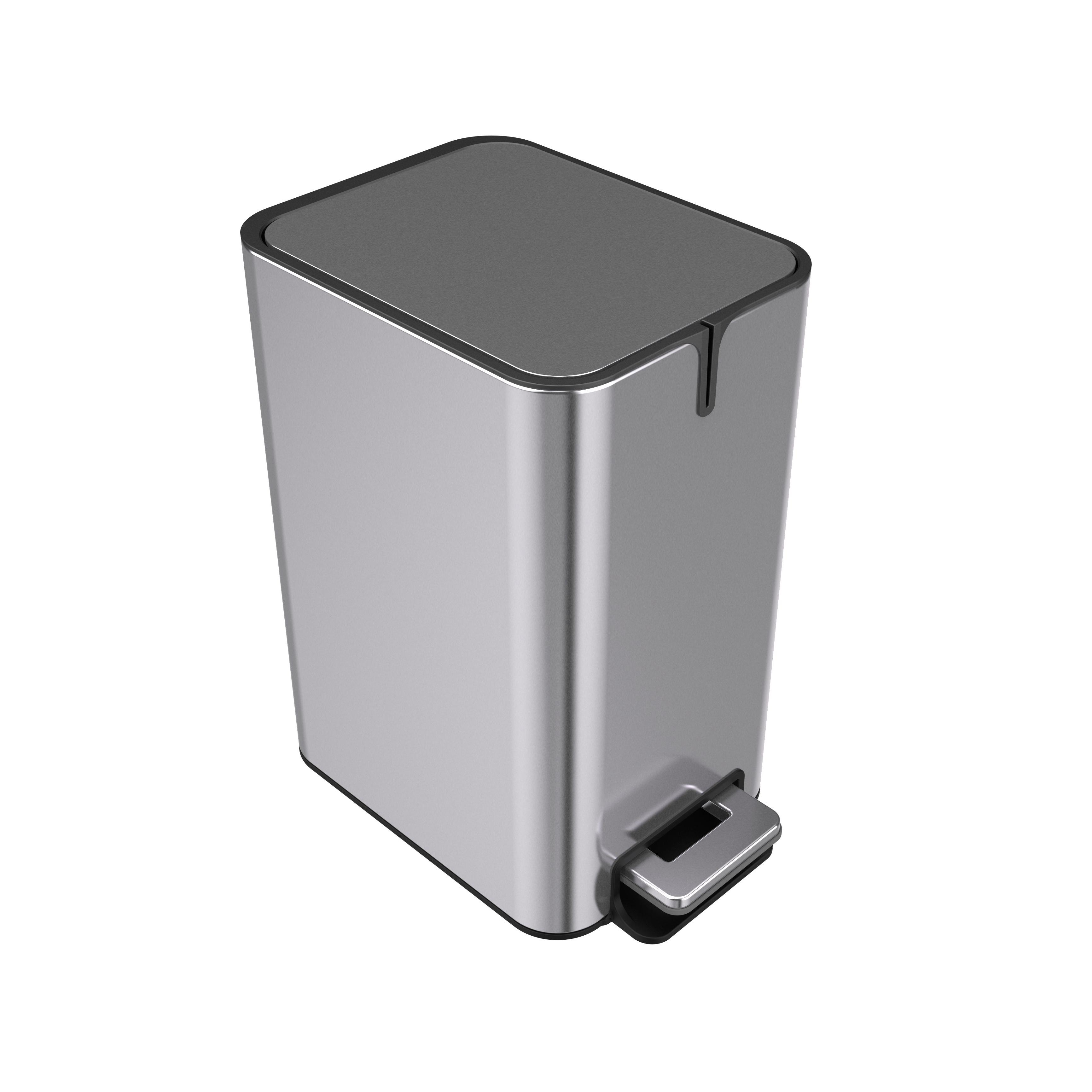 Good Quality Diaper Bin Metal Waste Kitchen Bathroom Commercial Hotel Pedal stainless steel trash can