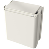 2024 8L Automatic Bathroom Trash Can with Lid Small Slim Electric for Bedroom Living Room Office Black ABS Touchless Trash Can