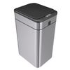 11L/15L/19L bin CE certificate waste bin/Wholesale commercial food advertising machine bullet bucket open lid stainless steel trash can