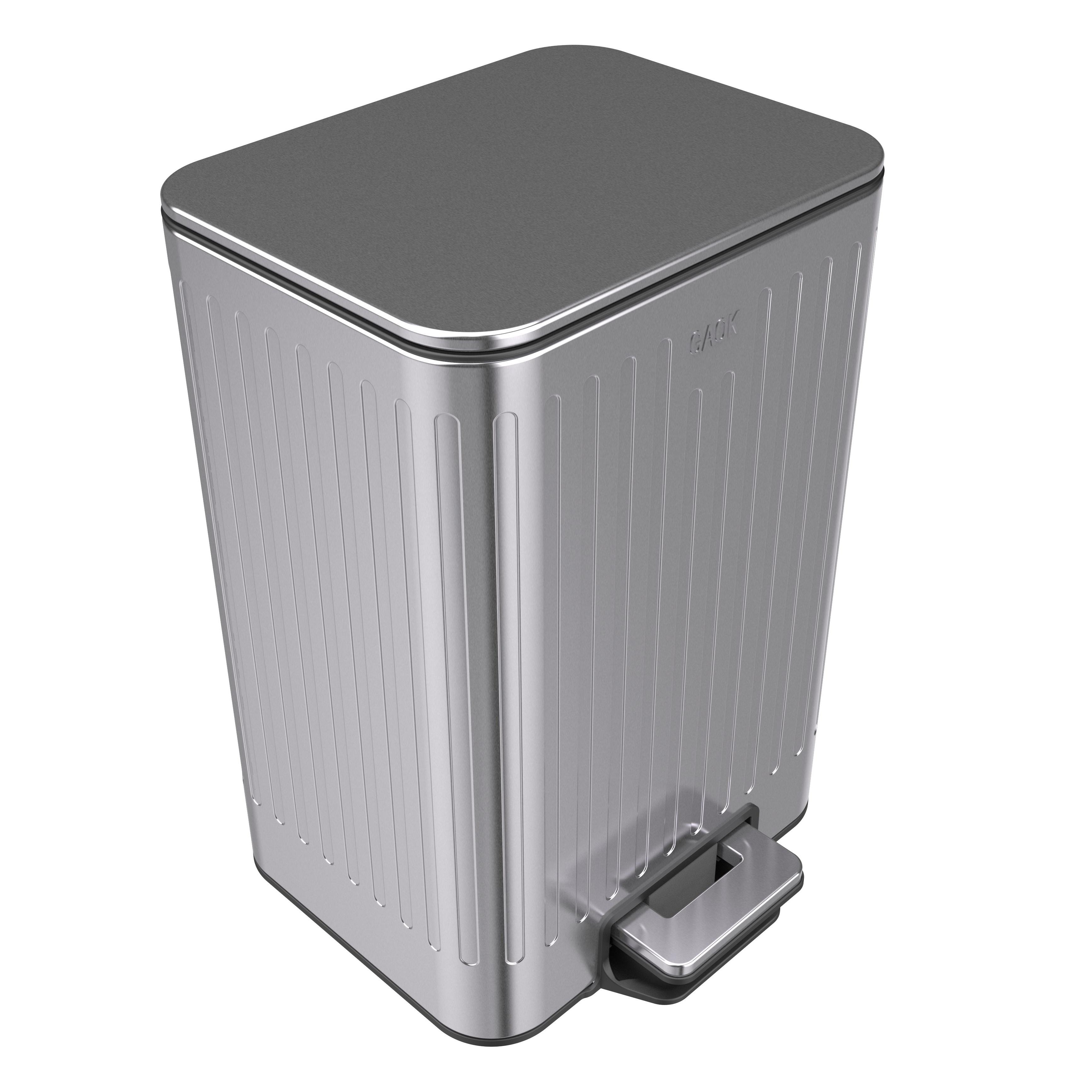 Good Quality Diaper Bin Metal Waste Kitchen Bathroom Commercial Hotel Pedal stainless steel trash can