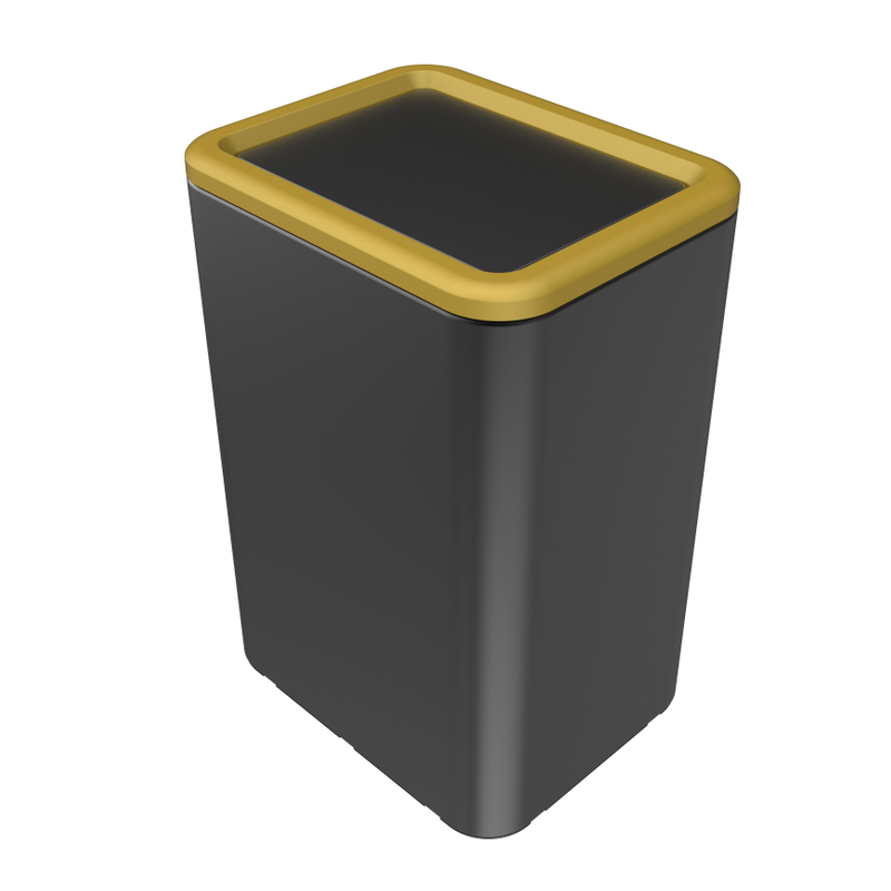 6/9/12/15/20L Classic best-selling style swing lid trash can Women's sanitary napkins trash can stainless steel trash can