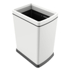 Dirty clothes basket without cover commercial waste bin Bathroom trash can Anti- Fingerfprint stainless steel trash can