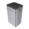 Modern 11/15/19 Liter Stainless Steel Rectangular Waste basket Dog Proof sealing with Press Type Lid