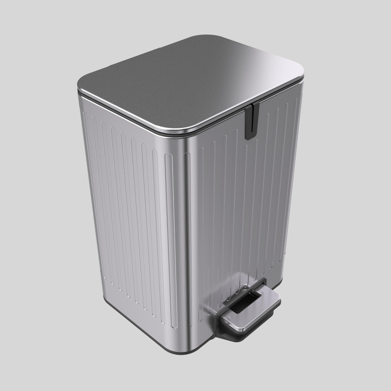 Eco Home Custom Modern Durable Outdoor Trash Waste Bin Dustbin Waste Container Storage stainless steel trash can