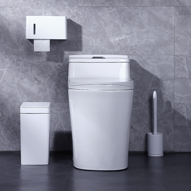 NEW Home office rectangular garbage bins 8L plastic cement intelligent sensing contactless garbage bin