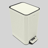 Factory direct sales 9/12L foot operated household office kitchen Step Pedal Easy-Close Lid Removable Liner trash cans