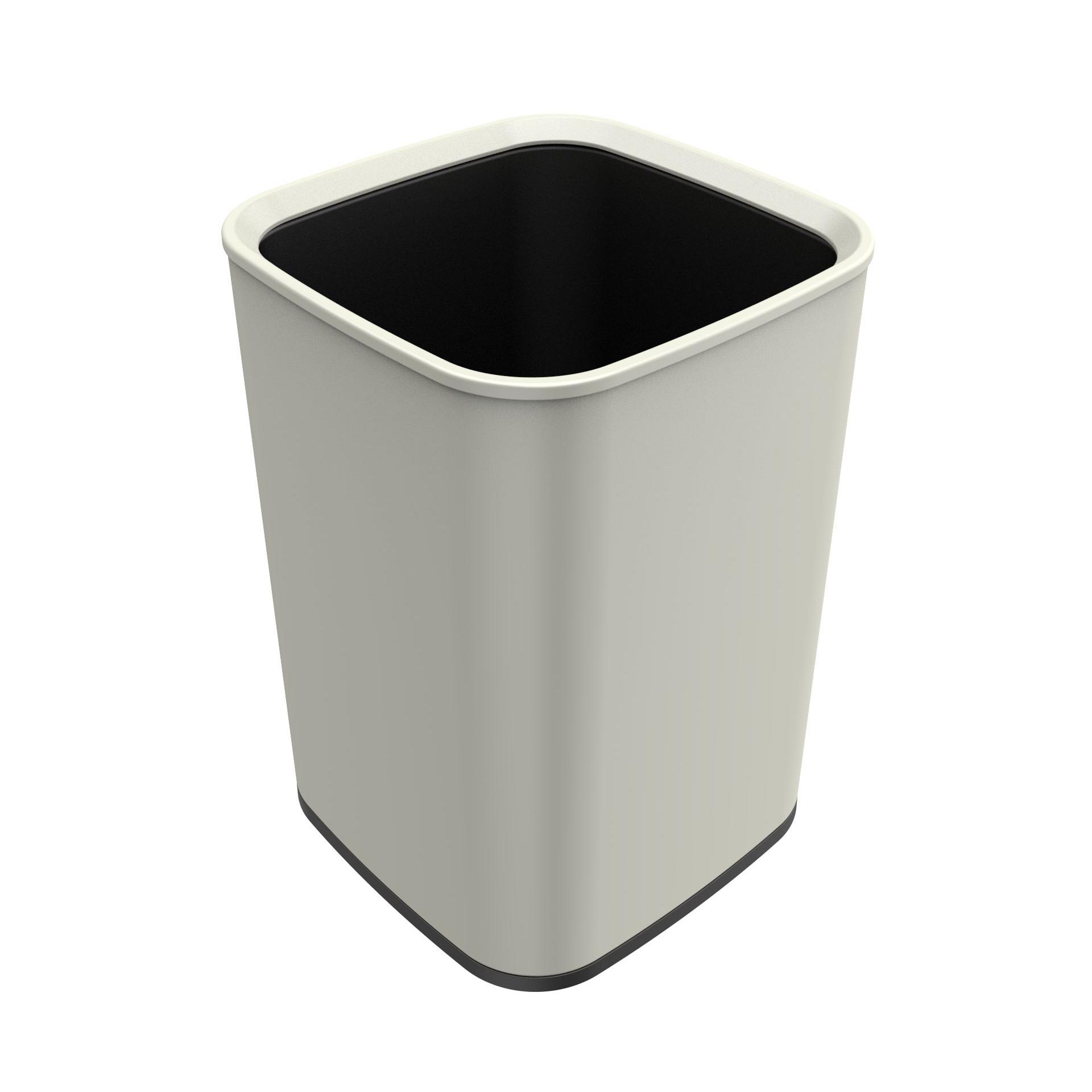 Factory direct sales of small capacity uncovered trash cans, desk office desks, trash cans stainless steel trash can